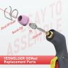 image:imageYESWELDER 54PCS AG60 Plasma Cutter Torch Consumables KitStandard 20 x 040 Nozzles 20 x Electrodes 10 x Cups 4 x Brackets Suitable for YESWELDER CUT55DSCUT55HFCUT55DS PLUS Plasma cutterAG6010