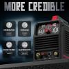 image:imageYESWELDER Plasma Cutter 60Amp NonHigh Frequency NonTouch Pilot Arc Digital Display DC Inverter 110220V Dual Voltage Blowback Plasma Cutting Machine CUT60DS PROCUT55DS PRO