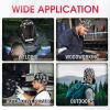 image:imageYESWELDER Reversible Welding Cap Skull Style 260g Fireproof Martin Outer Fabric amp 100 Cotton Lining HeatResistant Protective Welders Cap Multipl for Man or Woman BlackWhiteBlack white