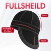 image:imageYESWELDER Reversible Welding Cap Skull Style 260g Fireproof Martin Outer Fabric amp 100 Cotton Lining HeatResistant Protective Welders Cap Multipl for Man or Woman BlackWhiteBlack