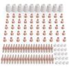 image:imageYESWELDER 110 Pcs Plasma Cutting Consumables Fit Cut40 50 with Plasma Cutter Torch PT31 LG40PT31 Torch Consumables 110Pcs