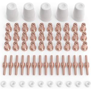 image:imageYESWELDER 110 Pcs Plasma Cutting Consumables Fit Cut40 50 with Plasma Cutter Torch PT31 LG4060PCS