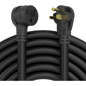 image:imageYESWELDER 50ft 250 Volt Welder Extension Cord 10 AWG Power Extension for Welding Machines NEMA 650P to 650R50ft