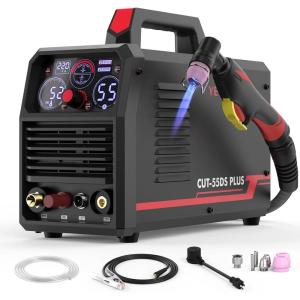 image:imageYESWELDER Plasma Cutter 65Amp 110V220V NonHigh Frequency NonTouch Pilot Arc 4In1 Plate CuttingGrid CuttingGougingMarking Multifunctional Plasma Cutting Machine CUT65DS PLUSCUT55DS PLUS