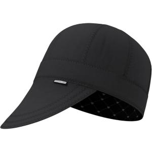 image:imageYESWELDER Reversible 8Panel Welding Cap 8 oz Flame Retardant Fabric amp 100 Cotton Lining for Comfort and Protection Suitable for Professional Welders or DIY Enthusiasts Black 8All Black