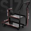 image:imageYESWELDER Welding Cart with Large Capacity Lockable Cabinet for MIGTIGStick Welders and Plasma Cutters Heavy Duty 360 Swivel Wheels Welding TrolleyHJC05
