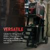 image:imageYESWELDER Welding Cart with Large Capacity Lockable Cabinet for MIGTIGStick Welders and Plasma Cutters Heavy Duty 360 Swivel Wheels Welding TrolleyWelding Cart with 4 drawers