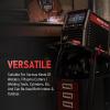 image:imageYESWELDER Welding Cart with Large Capacity Lockable Cabinet for MIGTIGStick Welders and Plasma Cutters Heavy Duty 360 Swivel Wheels Welding TrolleyWelding Cart with 4 Red Drawers