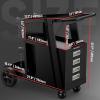 image:imageYESWELDER Welding Cart with Large Capacity Lockable Cabinet for MIGTIGStick Welders and Plasma Cutters Heavy Duty 360 Swivel Wheels Welding TrolleyWelding Cart with 4 drawers