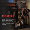 image:imageYESWELDER Welding Cart with Large Capacity Lockable Cabinet for MIGTIGStick Welders and Plasma Cutters Heavy Duty 360 Swivel Wheels Welding TrolleyWelding cart with extended platform