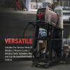 image:imageYESWELDER Welding Cart with Large Capacity Lockable Cabinet for MIGTIGStick Welders and Plasma Cutters Heavy Duty 360 Swivel Wheels Welding TrolleyWelding Cart with Tilted Platform