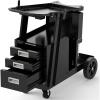 Welding Cart with 3 Drawers