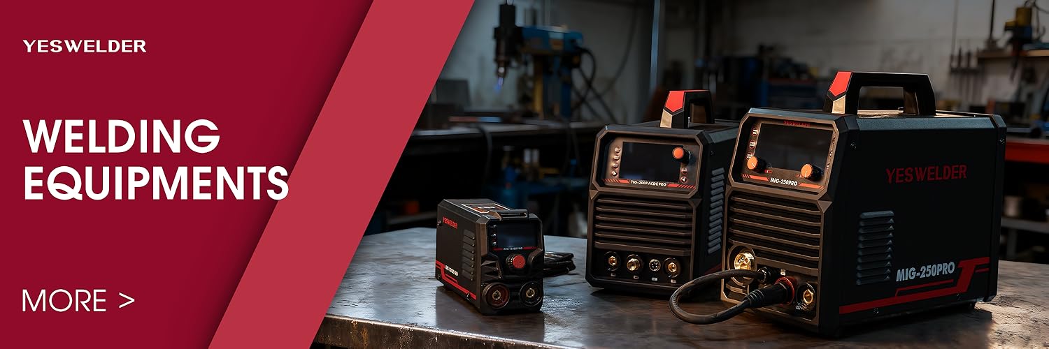 YESWELDER MIG/TIG/Stick Welding Machine – High Performance & Affordable