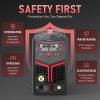image:imageYESWELDER 200Amp Aluminum MIG Welder YWM200 110220V Dual Voltages MIG Flux Cord Stick Lift TIG Multi Proces MIG Welding MachineSpool Gun CompatibleYWM200