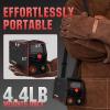 image:imageYESWELDER Mini Stick Welder Portable Large LED Display 125Amp ARC Welding Machine110V MMA Welder machine with Hot Start Arc forceAntiStick