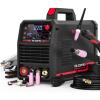 image:imageYESWELDER 220A TIG Welder 5 In 1 with Pulse 110V220V Dual Voltage STICKDC TIGPULSE TIGCOLD SPOT TIGWELD CLEAN MODE with HF Start Auto PostGas Foot Pedal Interface