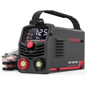 image:imageYESWELDER Mini Stick Welder Portable Large LED Display 125Amp ARC Welding Machine110V MMA Welder machine with Hot Start Arc forceAntiStick