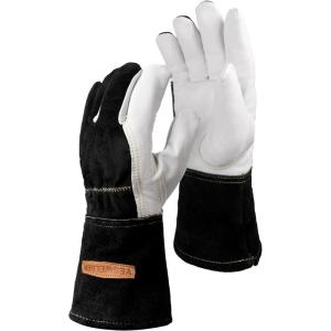 image:imageYESWELDER Premium Goatskin TIG Welding Gloves  Top Grain Leather  High Dexterity  True  FitLargeMedium Pack of 1