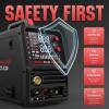 image:imageYESWELDER Multifunctional Welders ComboampPlasma Cutter 6In1 MIGFlux Core MIGCUTTIGStickSpool Gun Compatible 200A MIGTIGStick amp 50A CUT 110V220V MCT520MCT520