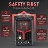image:imageYESWELDER Multifunctional Welders ComboampPlasma Cutter 6In1 MIGFlux Core MIGCUTTIGStickSpool Gun Compatible 200A MIGTIGStick amp 50A CUT 110V220V MCT520MP200