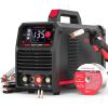 image:imageYESWELDER 160A MIG Welder 110V220V Dual Voltage 4 in 1 Gas MIGFlux Core MIGLift TIGStick Multiprocess Large LED Digital Display MIG Welding MachineMIG Welder 135A
