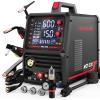 image:imageYESWELDER Multifunctional Welders ComboampPlasma Cutter 6In1 MIGFlux Core MIGCUTTIGStickSpool Gun Compatible 200A MIGTIGStick amp 50A CUT 110V220V MCT520MCT520