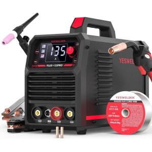 image:imageYESWELDER FLUX135 MINI 135Amp MIG Welder110V Flux Core Gasless Welder Flux MIGLift TIGStick 3in1 Welding MachineFLUX135PRO with Lift TIG Torch