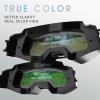 image:imageYESWELDER Auto Darkening Welding Goggles Kit with Mask LED Lighting True Color 2 Arc Sensors Wide Shade 359913 Welding Glasses Welding Helmet for TIG MIG ARC CUT and GrindLyg32110r