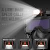 image:imageYESWELDER Auto Darkening Welding Goggles Kit with Mask LED Lighting True Color 2 Arc Sensors Wide Shade 359913 Welding Glasses Welding Helmet for TIG MIG ARC CUT and GrindSpotlite
