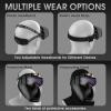 image:imageYESWELDER Auto Darkening Welding Goggles Kit with Mask LED Lighting True Color 2 Arc Sensors Wide Shade 359913 Welding Glasses Welding Helmet for TIG MIG ARC CUT and GrindSpotlite