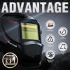 image:imageYESWELDER Auto Darkening Welding Helmet Blue Light Blocking 1111 True Color Solar Powered Welding Hood with 2 Arc Sensors Wide Shade 35913 Welder Mask for TIG MIG ARC and GrindLYGL600A