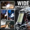image:imageYESWELDER Auto Darkening Welding Helmet Blue Light Blocking 1111 True Color Solar Powered Welding Hood with 2 Arc Sensors Wide Shade 35913 Welder Mask for TIG MIG ARC and GrindLYGL600AFL