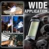 image:imageYESWELDER Auto Darkening Welding Helmet Blue Light Blocking 1111 True Color Solar Powered Welding Hood with 2 Arc Sensors Wide Shade 35913 Welder Mask for TIG MIG ARC and GrindLYGL600ASS