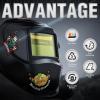 image:imageYESWELDER Auto Darkening Welding Helmet Blue Light Blocking 1111 True Color Solar Powered Welding Hood with 2 Arc Sensors Wide Shade 35913 Welder Mask for TIG MIG ARC and GrindLYGL600AW