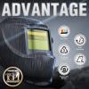 image:imageYESWELDER Auto Darkening Welding Helmet Blue Light Blocking 1111 True Color Solar Powered Welding Hood with 2 Arc Sensors Wide Shade 35913 Welder Mask for TIG MIG ARC and GrindLYGL600AGL