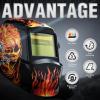 image:imageYESWELDER Auto Darkening Welding Helmet Blue Light Blocking 1111 True Color Solar Powered Welding Hood with 2 Arc Sensors Wide Shade 35913 Welder Mask for TIG MIG ARC and GrindLYGL600AFS