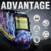 image:imageYESWELDER Auto Darkening Welding Helmet Blue Light Blocking 1111 True Color Solar Powered Welding Hood with 2 Arc Sensors Wide Shade 35913 Welder Mask for TIG MIG ARC and GrindLYGL600ACP