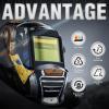 image:imageYESWELDER Auto Darkening Welding Helmet Blue Light Blocking 1111 True Color Solar Powered Welding Hood with 2 Arc Sensors Wide Shade 35913 Welder Mask for TIG MIG ARC and GrindLYGL600AMC