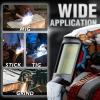 image:imageYESWELDER Auto Darkening Welding Helmet Blue Light Blocking 1111 True Color Solar Powered Welding Hood with 2 Arc Sensors Wide Shade 35913 Welder Mask for TIG MIG ARC and GrindLYGL600ATG