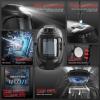 image:imageYESWELDER Auto Darkening Welding Helmet with Rechargeable Fan and Light 393X366Large View 1111 True Color 4 Arc Sensor Solar Powered Welding Hood 359913 Wide Shade Weld Mask LYG30800HLYG30800HW