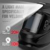 image:imageYESWELDER Auto Darkening Welding Helmet with Rechargeable Fan and Light 393X366Large View 1111 True Color 4 Arc Sensor Solar Powered Welding Hood 359913 Wide Shade Weld Mask LYG30800HLYG30800HW