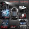 image:imageYESWELDER Auto Darkening Welding Helmet with Rechargeable Fan and Light 393X366Large View 1111 True Color 4 Arc Sensor Solar Powered Welding Hood 359913 Wide Shade Weld Mask LYG30800HLYG30800H