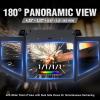 image:imageYESWELDER Intelligent AutoAdjustment AutoDarkening Welding Helmet 180 Panoramic View True Color 1111 Internal Digital Display Wide Shade 348914 for MIGTIGStickTackGrindCutPanoramic View AutoShade
