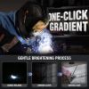 image:imageYESWELDER Intelligent AutoAdjustment AutoDarkening Welding Helmet 180 Panoramic View True Color 1111 Internal Digital Display Wide Shade 348914 for MIGTIGStickTackGrindCutWide View AutoShade