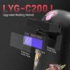 image:imageYESWELDER Lightweight Durable Flip Front Welding Helmet Sugar Scoop Pipeline Welding Hood Welding maskAuto Darkening Mask