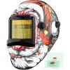 image:imageYESWELDER Auto Darkening Welding Helmet Blue Light Blocking 1111 True Color Solar Powered Welding Hood with 2 Arc Sensors Wide Shade 35913 Welder Mask for TIG MIG ARC and GrindLYGL600ASC