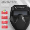 image:imageYESWELDER True Color Auto Darkening Welding Goggles Wide Shade Range 459913 with Grinding Welding Glasses Welder Mask Welding Helmet for TIG MIG ARC Plasma CutCheckerboard Pattern