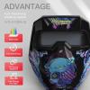 image:imageYESWELDER True Color Auto Darkening Welding Goggles Wide Shade Range 459913 with Grinding Welding Glasses Welder Mask Welding Helmet for TIG MIG ARC Plasma CutCyberpunk
