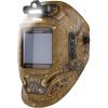 image:imageYESWELDER Auto Darkening Welding Helmet with LED Light 1111 True Color Large Viewing 393X366 Welding Hood with 4 Arc Sensor Wide Shade 459913 for TIG MIG ARC Cut LYG17800FST