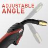image:imageYESWELDER 10ft 150A Flexible Neck Mig Welding Gun Torch Stinger Replacement for Miller M10 195605 M15 249040150A 10ft Flexible Replace Miller M100M150